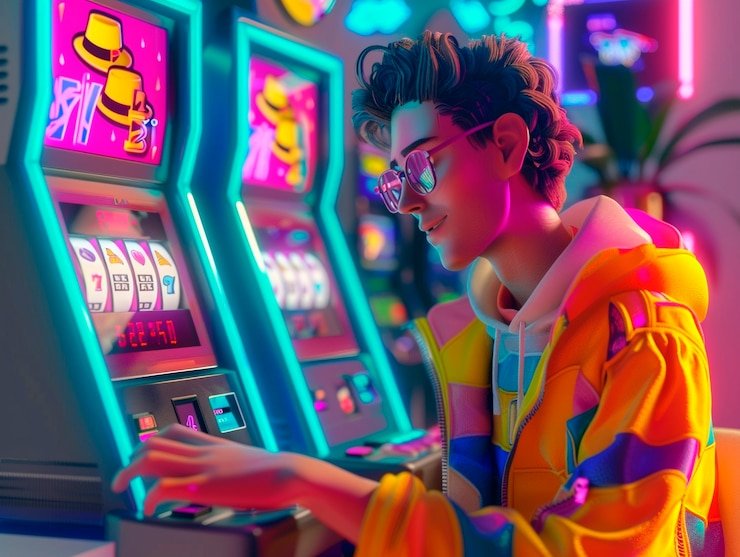 Antarmuka permainan Microgaming di ketua88 menampilkan slot video dengan grafis berkualitas tinggi dan tombol putar yang responsif